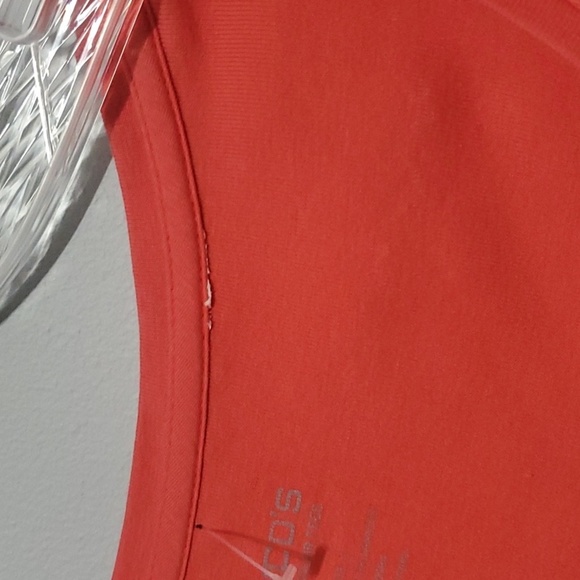 Chico's top women’s size 0 equals size small sz 4 coral scoop neck top shirt - Picture 10 of 16